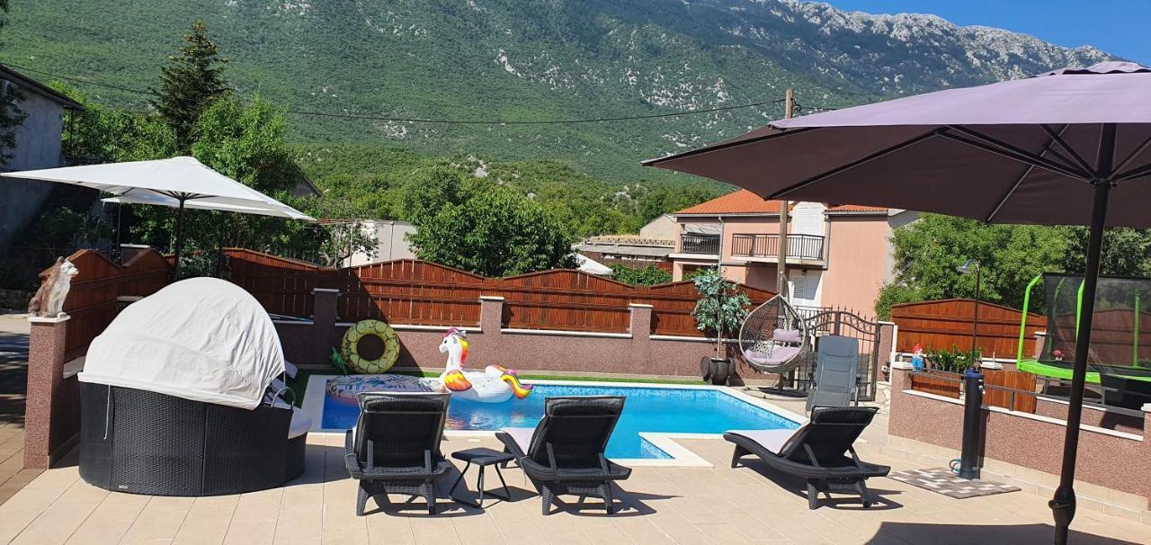 Holiday Home Jass Near Makarska Zagvozd エクステリア 写真